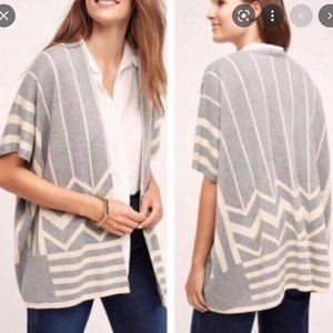 NWOT Anthropologie La Fee Verte Hudsen Sleeveless Cardigan